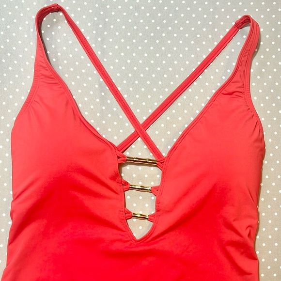 Bleu Rod Beattie One-Piece Plunge Swimsuit - Picture 4 of 12